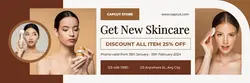 Skincare Promotion Twitter Header