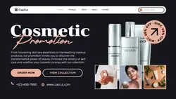 Cosmetic Promotion Website