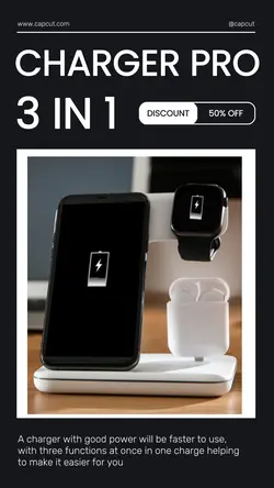 Electronic Product Display Modern Minimalist Instagram Story