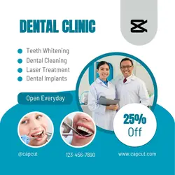 Medical Dental Care Promotion Instagram Post