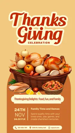 Thanksgiving Invitation Tiktok