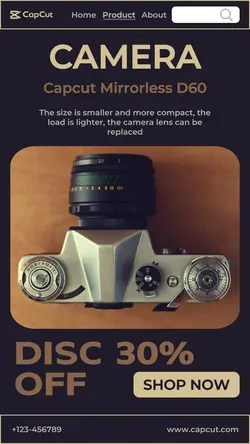 Camera Mirrorless Promotion Instagram Story