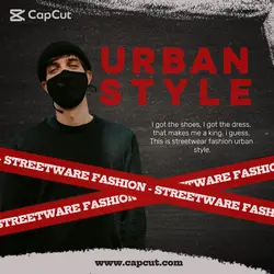 Urban Style Streetwear Fashion Instagram Post