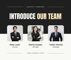 Introduce Our Team Facebook Post