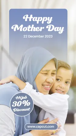 Fashion Hijab Minimalist Instagram Post Story