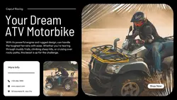 Other ATV Motorbike Product Display Twitter Post