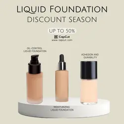 Beauty & Personal care Sales promotion Liquid foundation Redesign
