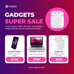 Gadgets Sale Catalogue