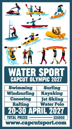 Water Sport Olympic Instagram Story  