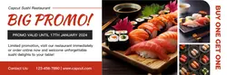Sushi Promotion Email Header