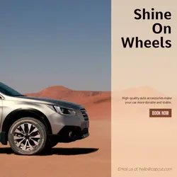 Cars & Auto parts Product Display