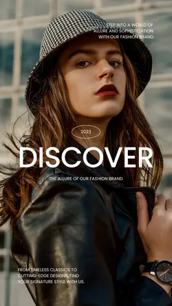 Fashion Brand Product Display