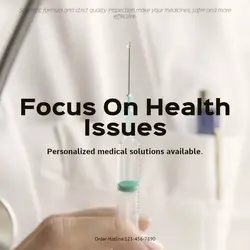 Medical & Medications Product Display