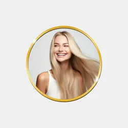 Self-Media Avatar Frame Display Luxury(cc web)