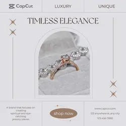 Jewelry & Accessories Display Instagram Post