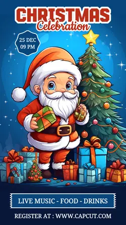Christmas Celebration Invitation Instagram Story