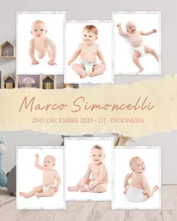 Non-marketing Photo collage Personalised Baby
