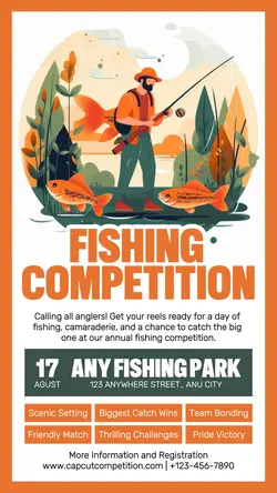 Fishing Competition Promotion Instagram Story