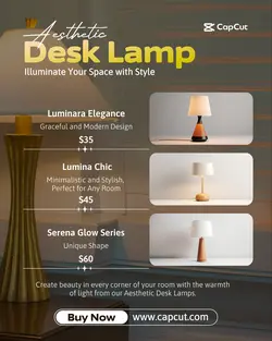 Furniture Desk Lamp Instagram Portrait