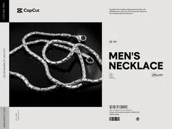 Jewelry Necklace Promotion Minimalist