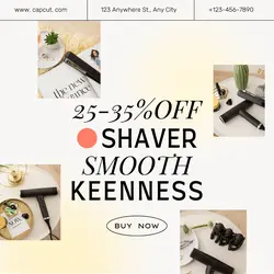 Personal care Discount Shaver Minimalist