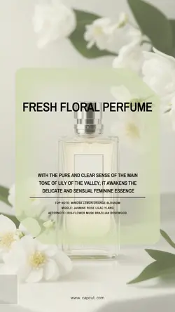 Beauty & Personal care Feature details Fresh floral perfume weak marketing