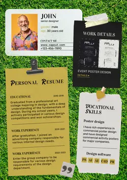 Education Resume Recruitment Modern