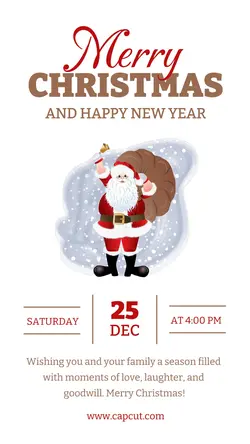 Christmas Holiday Party Instagram Story