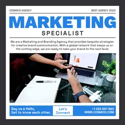 Creative Marketing Agency Business Instagram Post