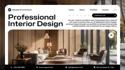 Furniture Interior Design Promotion Twitter Post