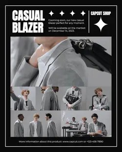 New Fashion Blazer Promotion Instagram Post