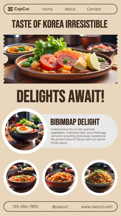 5 Multi-Product Images Food Product Display