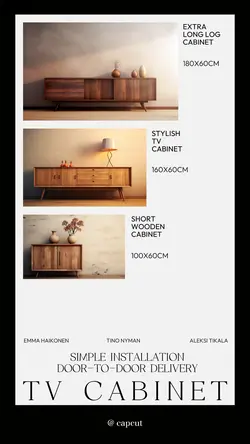 Household TV cabinet New arrivals Minimalist