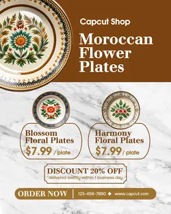 Furniture Utensil Plate Promotion Instagram Portrait