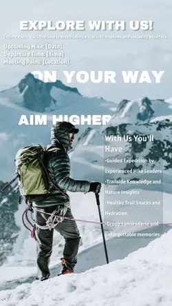 Hiking setters team with Pro Poster
