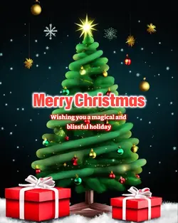 Christmas Greetings Instagram Post 