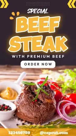 Special Beef Steak Display Tiktok