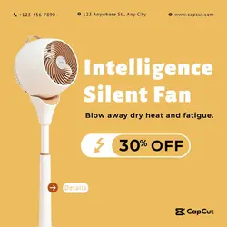 Electronic intelligence Silent fan discounts trend