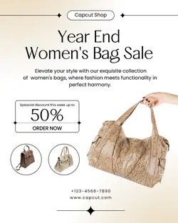 New Year Sale Fashion Bag