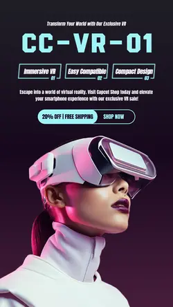 Smartphone VR Promotion - Instagram Story