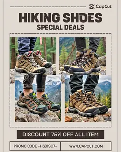 Workout & Fitness Hiking Shoes Promotion