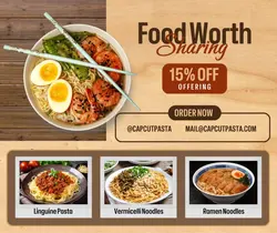 Food Promotion Facebook Post