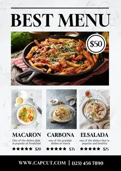 Food Special Menu List