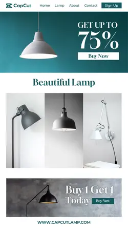 Lamp Furniture Promotion Page