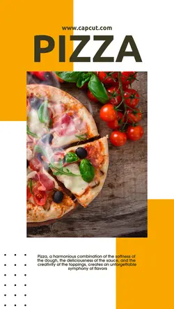 Food and Beverage Pizza Sell Instagram Story Post