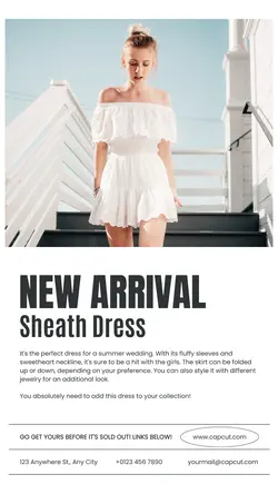 Clothing and shoes Dress Product Display 