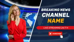 YouTube Thumbnail News channel