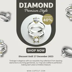 Fashion Ring Promotion Instagram Post