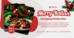 Christmas Food Product Display Facebook