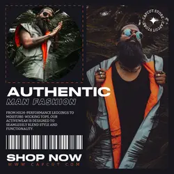 2 multi image man fashion white black